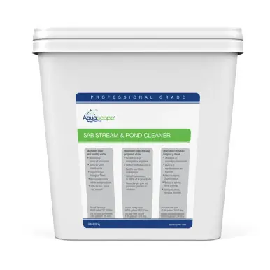 SAB STREAM & POND CLEANER PROFESSIONAL GRADE - 9 LB / 4.08 KG