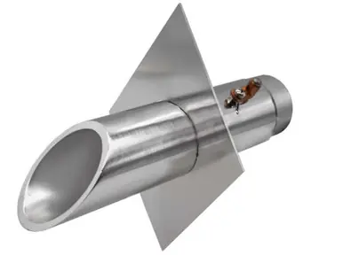 Vianti Falls 2" Round Scupper with Diamond Wall Plate - Easy Pro