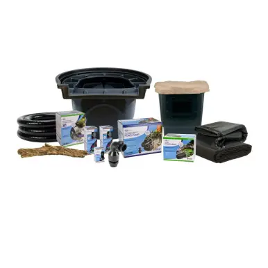 Aquascape Large Deluxe Pond Kit 21' X 26' W/AquaSurge 4000-8000 Adjustable Flow Pond Pump