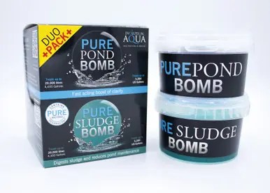 Evolution Aqua Pond Bomb and Sludge Bomb Duo Pack - Evolution Aqua USA