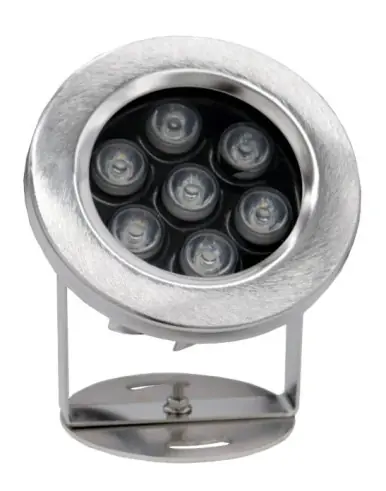 9 watt LED Submersible Stainless Steel fixture - Warm White