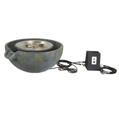 FIRE AND WATER SPILLWAY BOWL – 32" DIA (81 CM) - Aquascape