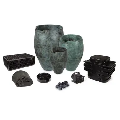 3 Pc. Aura Vase Kit with Spillways - 24 / 32 / 40
