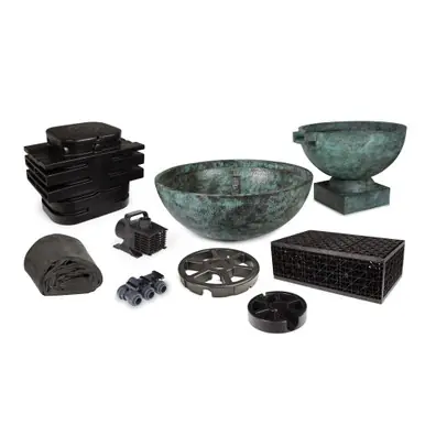 2 PC HAMMER BRASS BOWL KIT - 30/36