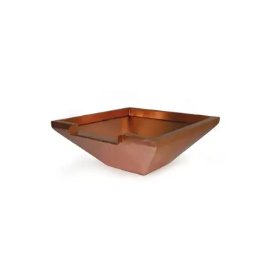 26" Square Copper Spillway Bowl Project Bundle - Atlantic | Oase