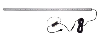 Blue LED strip light, 35" long,15' cord 12vac, 7 watts; incl 10w transformer - Easy Pro