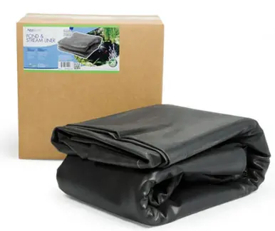 15' X 15' - 45 MIL FISH-SAFE EPDM LINER BOXED