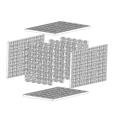 Eco-Blox Water Matrix (Unboxed) Pallet of 60 EcoBlox
