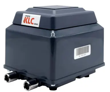Stratus KLC Linear Diaphragm Compressor - 1.3 max cfm, 23 Watts, 3 yr. Warranty