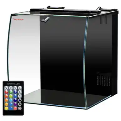 Formosa 8.6 Gallon Bow Front Aquarium Kit - Aquatop