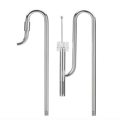 Aqua Worx Flux SS Lily Pipes w/ Skimmer 5/8"