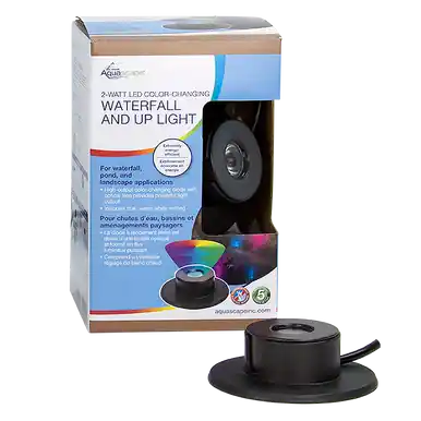 Aquascape 2-watt LED Color Changing Waterfall and Up Light
