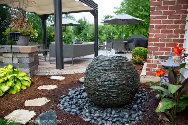Aquascape Large Stacked Slate Sphere