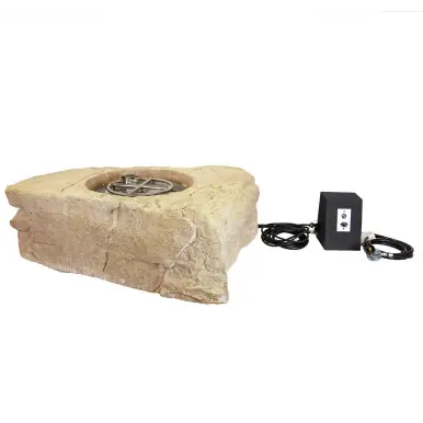 FAUX STONE FIRE PIT - Aquascape