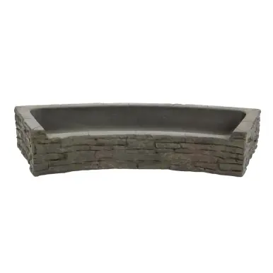 STACKED SLATE WALL TOPPER – CURVED - Aquascape