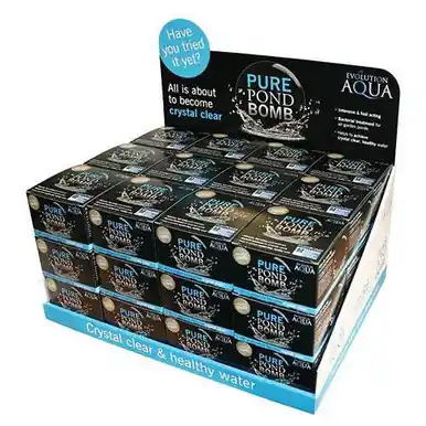 Evolution Aqua Pond Bomb (Counter top display c/w 36 packs) - Evolution Aqua USA