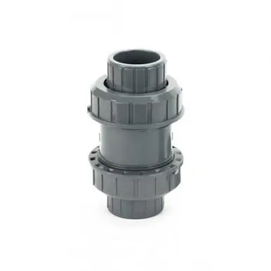 PVC True Union Ball Check Valve 1" - AquaCave