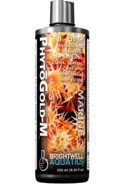 Brightwell Aquatics PhytoGold-M - Golden Phytoplankton (medium) 8-20 micron, 20 liter / 5.3 gal.