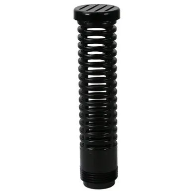High Capacity Suction Screens, 1" Diameter x 6" Tall, Fits 1" Threaded Bulkhead - AquaCave