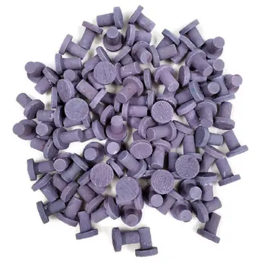 Ocean Wonders Purple Ceramic Coral Frag Plugs, 100 Pack