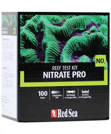 Red Sea Nitrate Pro (NO3) - High Definition comparator test kit (100 tests) - incl. professional colorimetric comparator