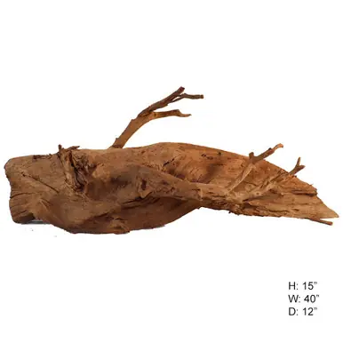 Malaysian Driftwood, Super WYSIWYG 15" x 40" - AquaCave