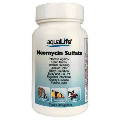 Neomycin Sulfate – Treats 200 Gallons - AquaLife