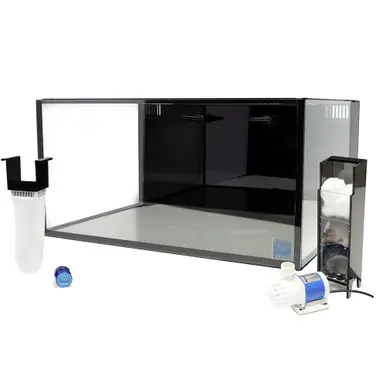 IM NUVO Fusion 25 Lagoon PRO 2 Aquarium - Bundle Kit With APS Pedestal - Black