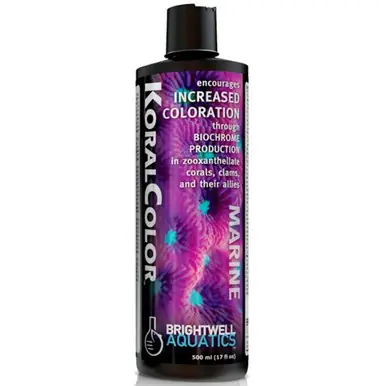 Brightwell Aquatics KoralColor - Encourages Increased Coloration in Corals, 250 ml. / 8.5 oz.