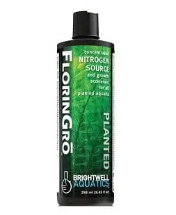 Brightwell Aquatics Florin-Gro Nitrogen Fertilizer for Planted Fresh Water Aquaria, 2 liter / 67.6 oz.