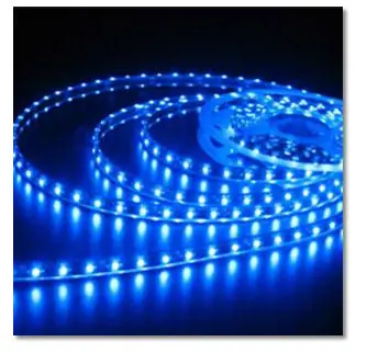 LED Light Strip 20", 15 BLUE LEDs by Hamilton Technology