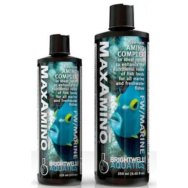 Brightwell Aquatics MaxAmino, Free-Form Amino Complex, 1,000 ml. / 33.8 oz.