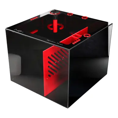 Bashsea SS-Cube Signature Series Sump, 20 x 20 x 16 in. - Red/Black