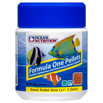 Ocean Nutrition Formula One Marine Pellets, Small, 100 gr. / 3.5 oz.