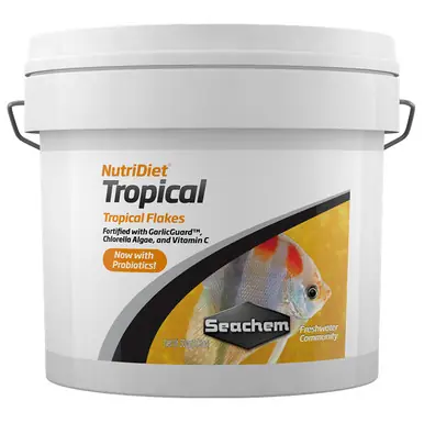 Seachem NutriDiet Tropical Flakes w/ Probiotics 500g