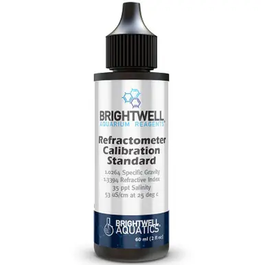 Brightwell Aquatic Refractometer Calibration Standard, 60 ml. - Brightwell Aquatics