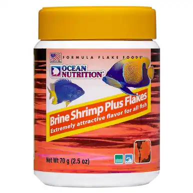 Ocean Nutrition Brine Shrimp Plus Flakes, 2.5 oz.