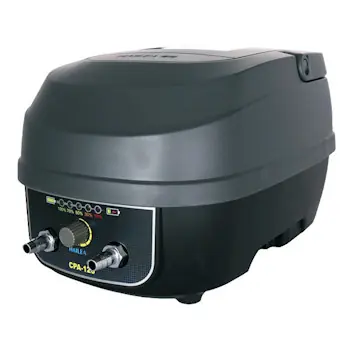 CP120 Battery Backup Dual Voltage Air Pump, 4.22 cfm - Blue Diamond