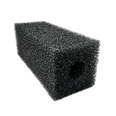 Replacement Square Foam 10" x 4" x 4" with 1" Center Hole - AquaCave