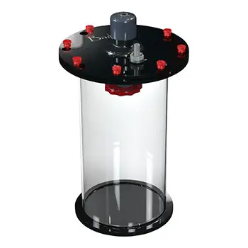 Bashsea 6-12 Waste Collector, 8.5 x 8.5 x 14 in. - Red/Black