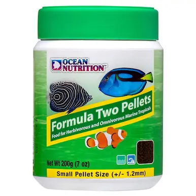 Ocean Nutrition Formula Two Marine Pellets, Small, 200 gr. / 7 oz.
