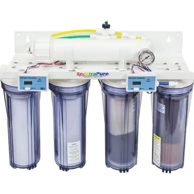 Spectra Pure MaxCap 2:1 Manual Flush 90 gpd ro/di System - SpectraPure