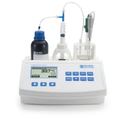 Hanna HI84530U-01 Mini Titrator for Measuring Titratable Acidity in Water