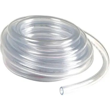 3/4" ID (1" OD) Flexible CLEAR Tubing, per foot - AquaCave