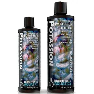 Brightwell Aquatics Potassion Concentrated Potassium Solution for Marine Aquaria, 20 Liters / 5.3 gal.