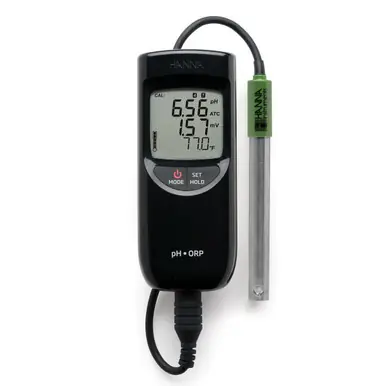 Hanna HI991003 Waterproof Portable pH/ORP/Temperature Meter with Sensor Check - Hanna Instruments