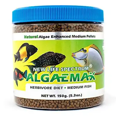 New Life Spectrum Naturox Series - AlgaeMax Medium Sinking Pellet (2mm-2.5mm) 150g