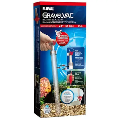 Fluval Gravel Vac Multi-Substrate Cleaner - Medium / Large