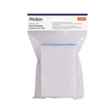 Aqueon ProScraper 3.0 Replacement Foam Pad 2pk