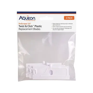 Aqueon ProScraper 3.0 Replacement Plastic Blades 3pk
